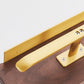 Frendorf | Traditionelles Badezimmer-Zubehörset Badregal Papierhalter Gold Badezimmer-Set
