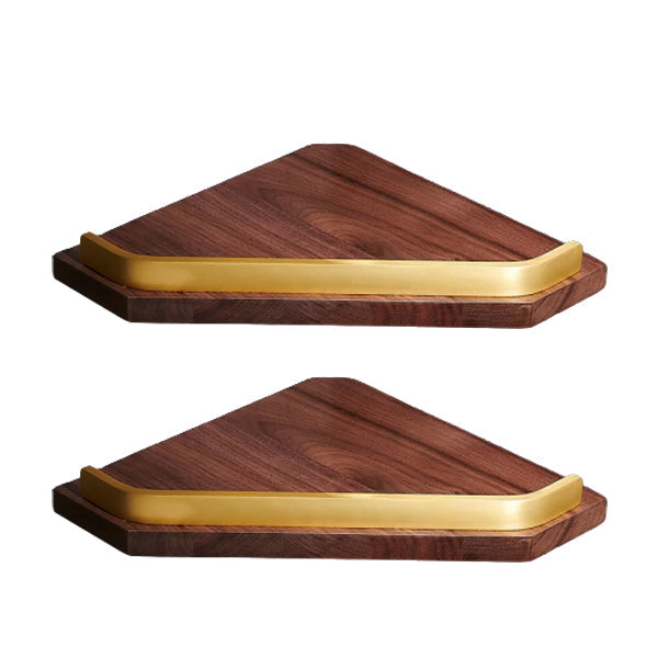 Frendorf | Traditionelles Badezimmer-Zubehörset Badregal Papierhalter Gold Badezimmer-Set
