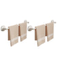 Frendorf | Aluminium Badezimmer Hardware Set Schwarzes Badezimmerzubehör Kit Handtuchhalter