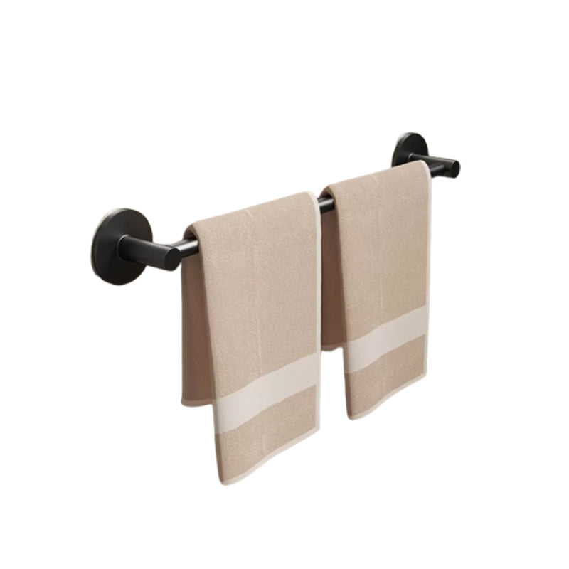 Frendorf | Aluminium Badezimmer Hardware Set Schwarzes Badezimmerzubehör Kit Handtuchhalter