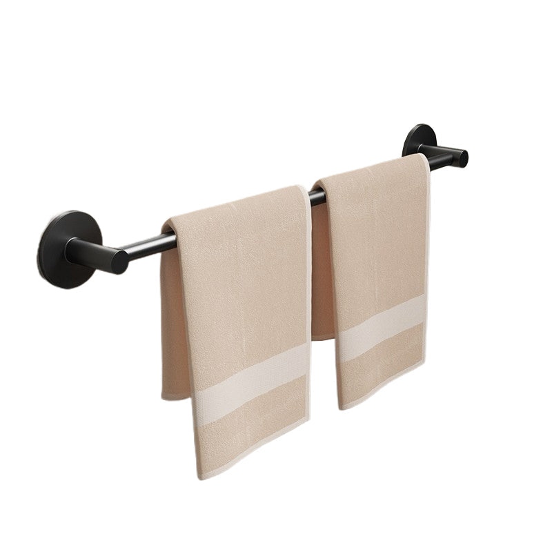 Frendorf | Aluminium Badezimmer Hardware Set Schwarzes Badezimmerzubehör Kit Handtuchhalter