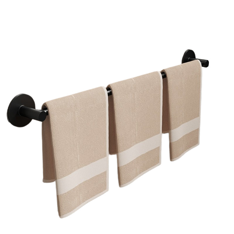 Frendorf | Aluminium Badezimmer Hardware Set Schwarzes Badezimmerzubehör Kit Handtuchhalter
