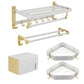 Frendorf | Modernes Badzubehör Set Badregal Handtuchhalter Badezimmerzubehör Hardware Set