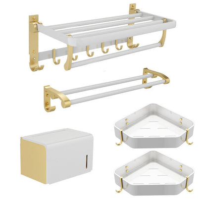 Frendorf | Modernes Badzubehör Set Badregal Handtuchhalter Badezimmerzubehör Hardware Set