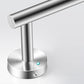 Frendorf | Modernes Badezimmer-Hardware-Set aus Edelstahl Gebürstetes Chrom Handtuchstange/Ring & Bademantel-Haken