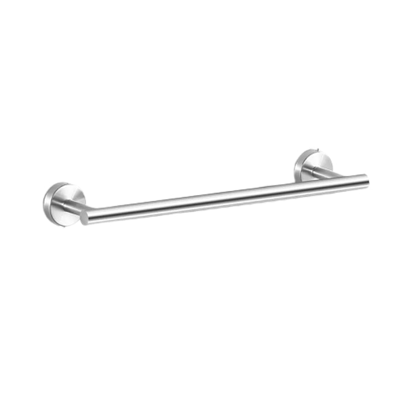Frendorf | Modernes Badezimmer-Hardware-Set aus Edelstahl Gebürstetes Chrom Handtuchstange/Ring & Bademantel-Haken