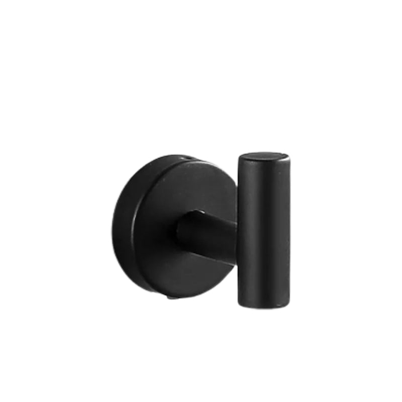 Frendorf | Modernes Badezimmer-Hardware-Set aus Edelstahl Gebürstetes Chrom Handtuchstange/Ring & Bademantel-Haken