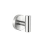 Frendorf | Modernes Badezimmer-Hardware-Set aus Edelstahl Gebürstetes Chrom Handtuchstange/Ring & Bademantel-Haken