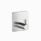 Frendorf | Modernes Badezimmer-Hardware-Set aus Edelstahl Gebürstetes Chrom Handtuchstange/Ring & Bademantel-Haken