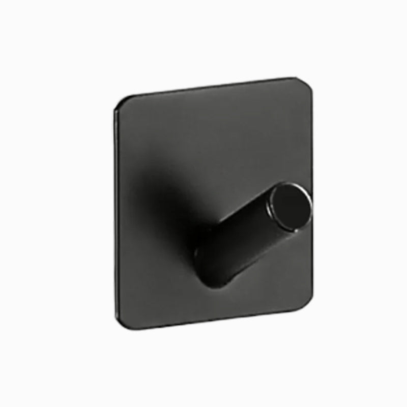Frendorf | Modernes Badezimmer-Hardware-Set aus Edelstahl Gebürstetes Chrom Handtuchstange/Ring & Bademantel-Haken