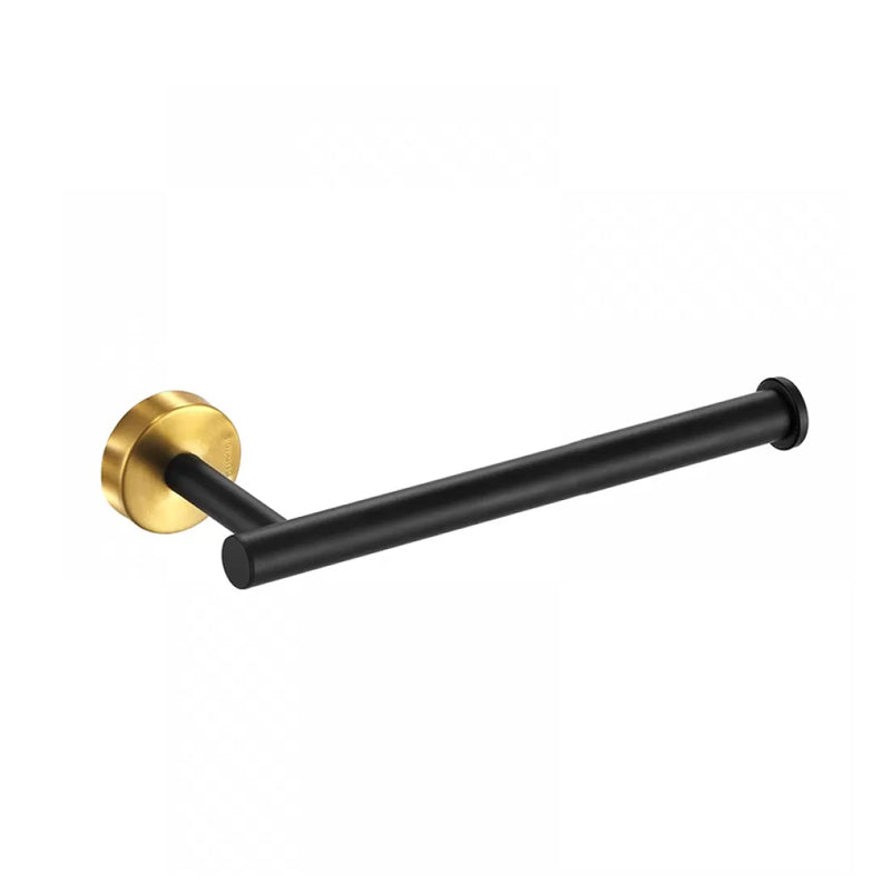 Frendorf | Modernes Badezimmer-Hardware-Set aus Edelstahl Gebürstetes Chrom Handtuchstange/Ring & Bademantel-Haken