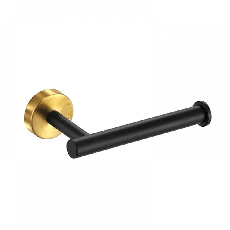 Frendorf | Modernes Badezimmer-Hardware-Set aus Edelstahl Gebürstetes Chrom Handtuchstange/Ring & Bademantel-Haken