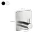 Frendorf | Modernes Badezimmer-Hardware-Set aus Edelstahl Gebürstetes Chrom Handtuchstange/Ring & Bademantel-Haken