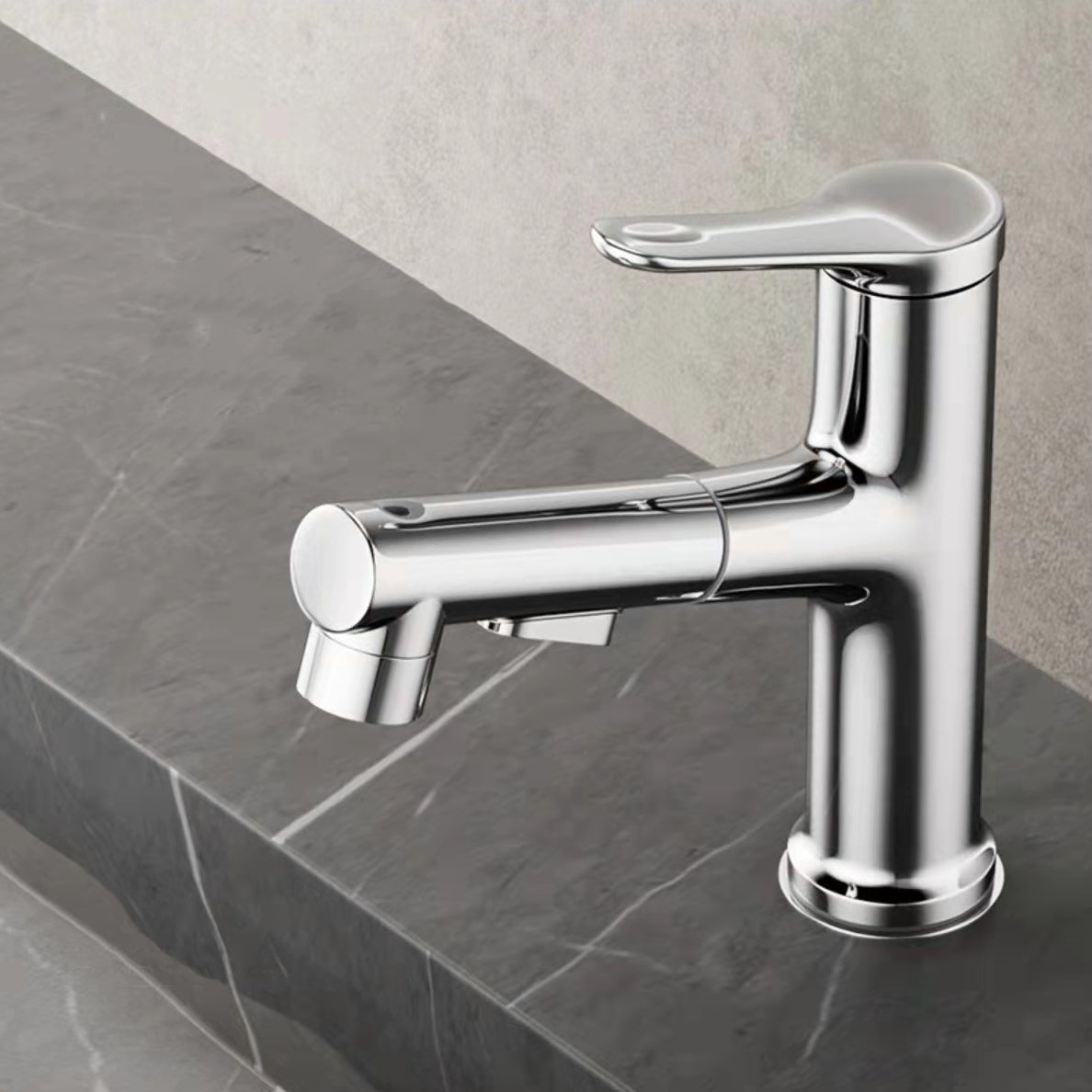 Frendorf | Moderner Waschbecken Wasserhahn Einfarbig Kupfer Waschbecken Wasserhahn für Badezimmer