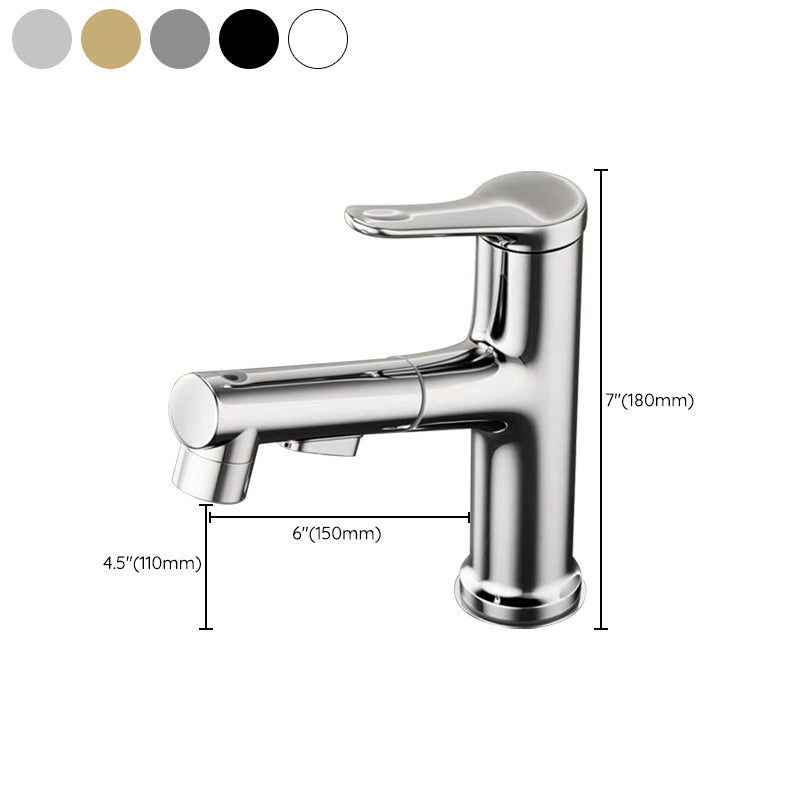 Frendorf | Moderner Waschbecken Wasserhahn Einfarbig Kupfer Waschbecken Wasserhahn für Badezimmer