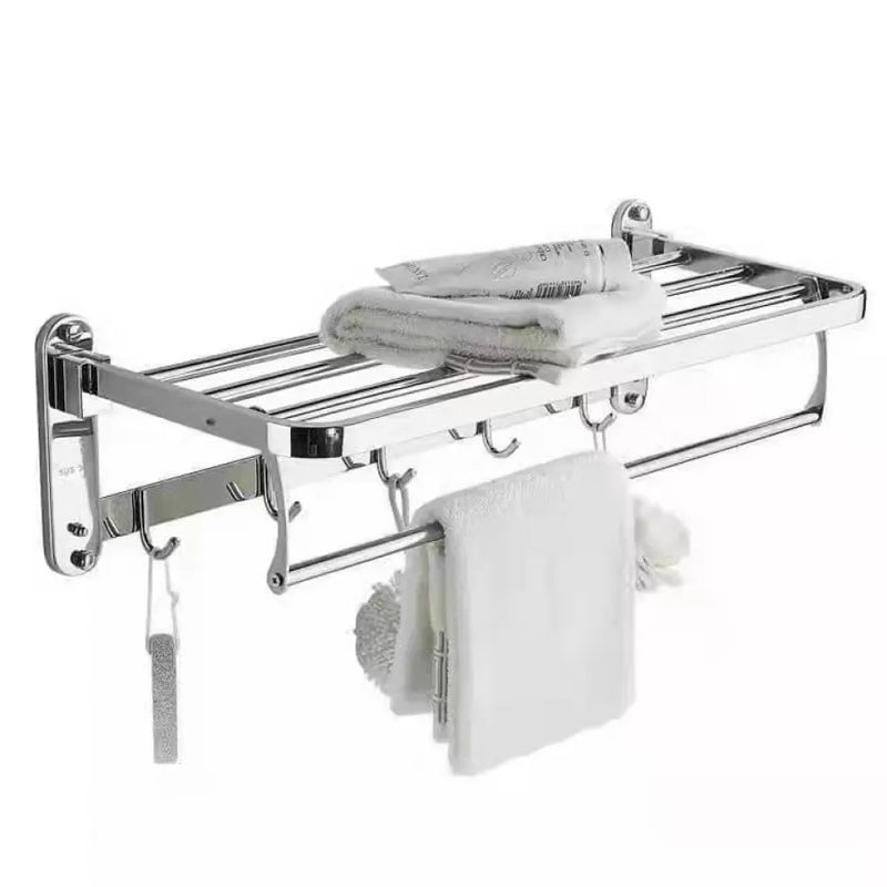 Frendorf | Modernes Badezimmerbeschläge Set Badregal Papierhalter Badezimmer Zubehörset