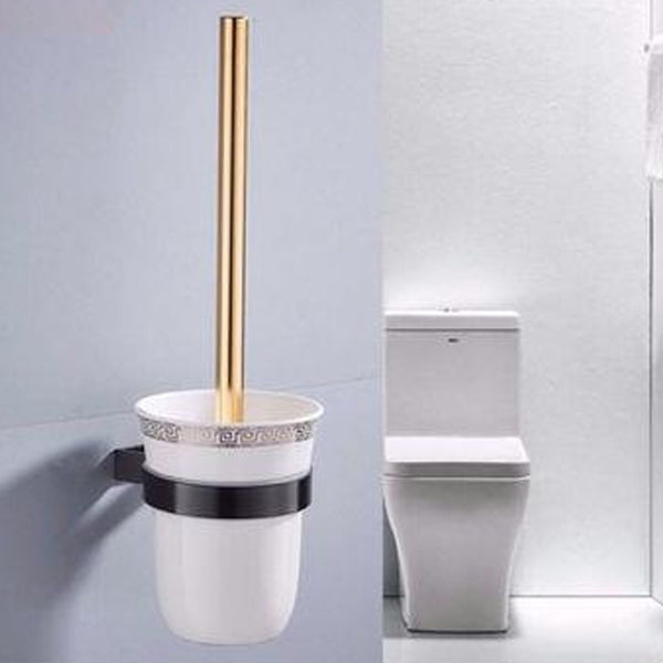 Frendorf | Modernes Badezimmerbeschläge Set Badregal Papierhalter Badezimmer Zubehörset