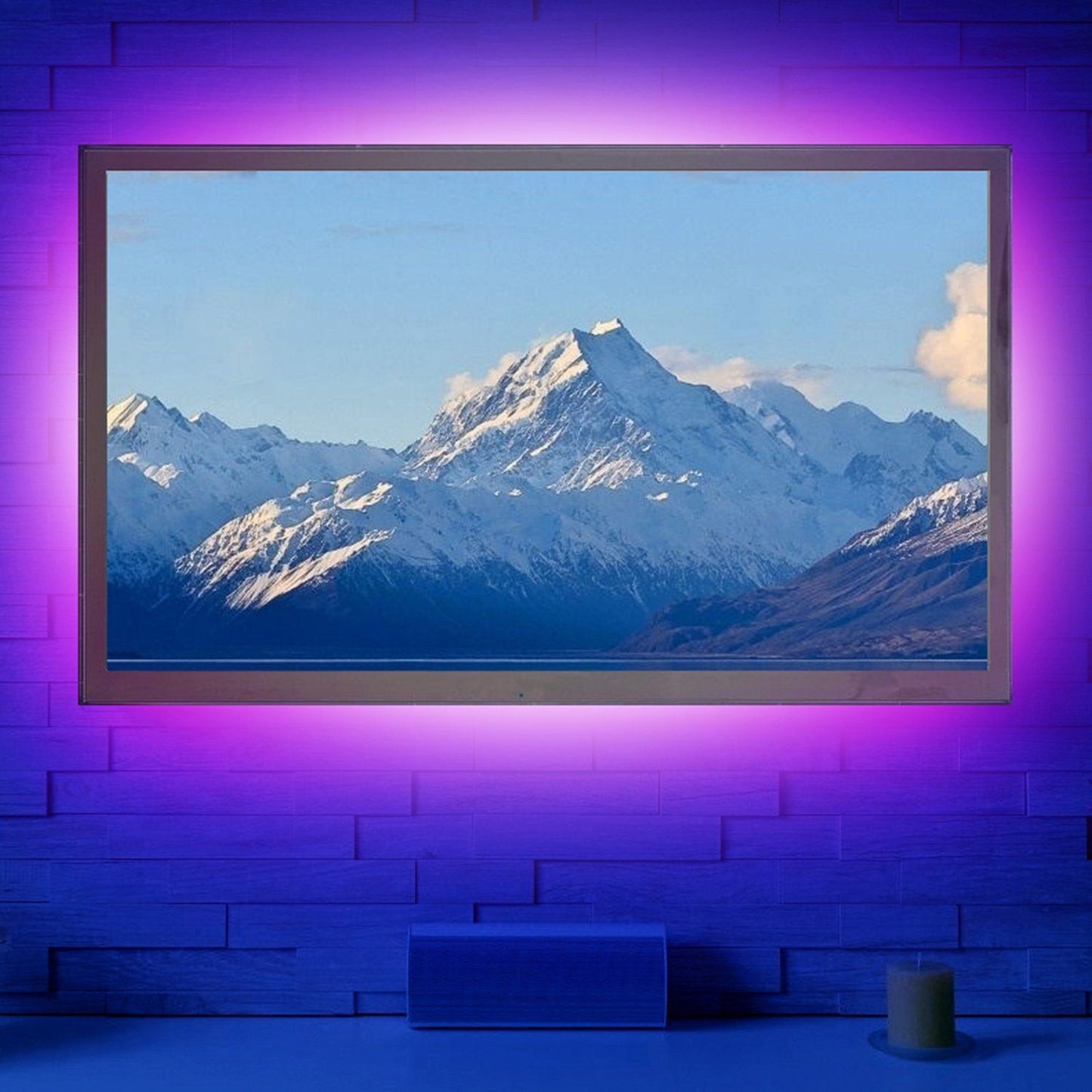 Frendorf | 6.56ft TV LED Hintergrundbeleuchtung RGB Streifenlicht USB Monitor Beleuchtung