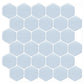 Frendorf | Selbstklebende Fliesen Einfarbig Hexagonal Kratzfest Selbstklebende Fliesen