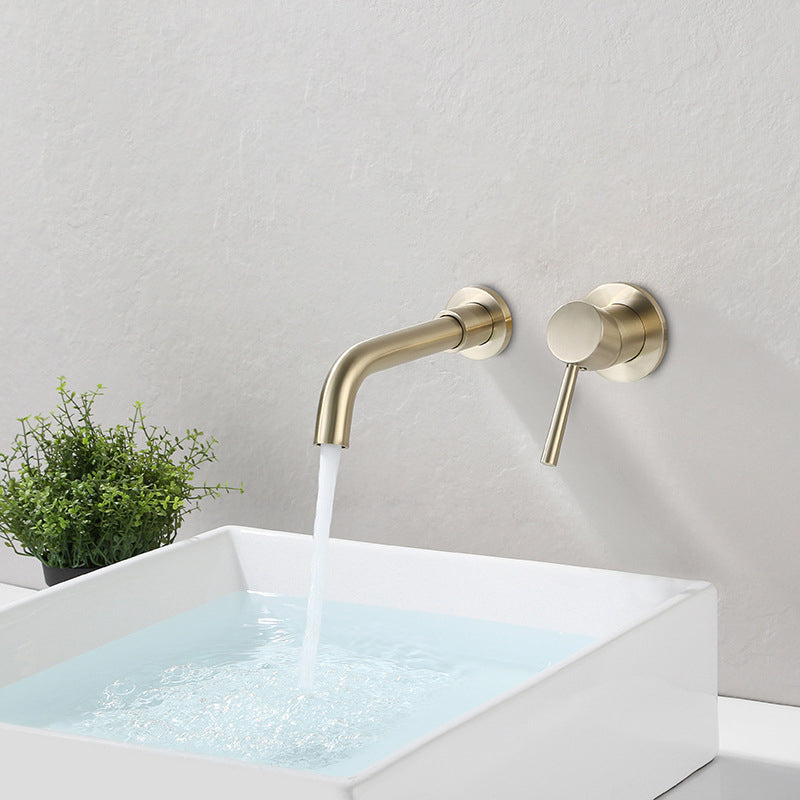 Frendorf | Wandmontierte Wasserhähne Einhebelmischbatterien für das Badezimmer