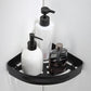 Frendorf | Modernes Badezimmer Zubehör Set Badeablage Handtuchhalter Matt Schwarz Bad Hardware Set