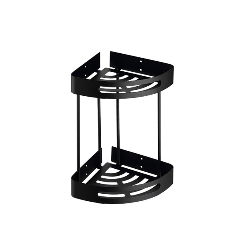 Frendorf | Modernes Badezimmer Zubehör Set Badeablage Handtuchhalter Matt Schwarz Bad Hardware Set
