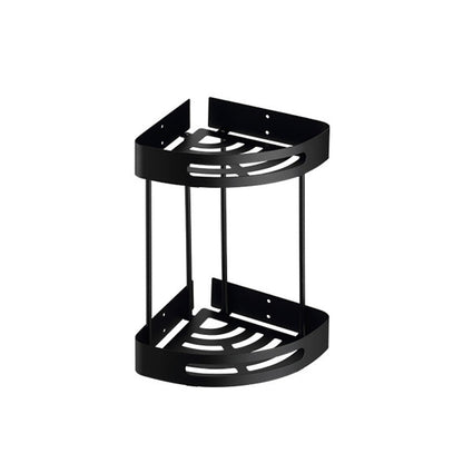 Frendorf | Modernes Badezimmer Zubehör Set Badeablage Handtuchhalter Matt Schwarz Bad Hardware Set