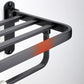 Frendorf | Modernes Badezimmer Zubehör Set Badeablage Handtuchhalter Matt Schwarz Bad Hardware Set