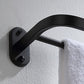 Frendorf | Modernes Badezimmer Zubehör Set Badeablage Handtuchhalter Matt Schwarz Bad Hardware Set