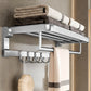 Frendorf | Traditionelles Badregal Badezimmer Accessoires Hardware Set Edelstahl Badezimmer Set