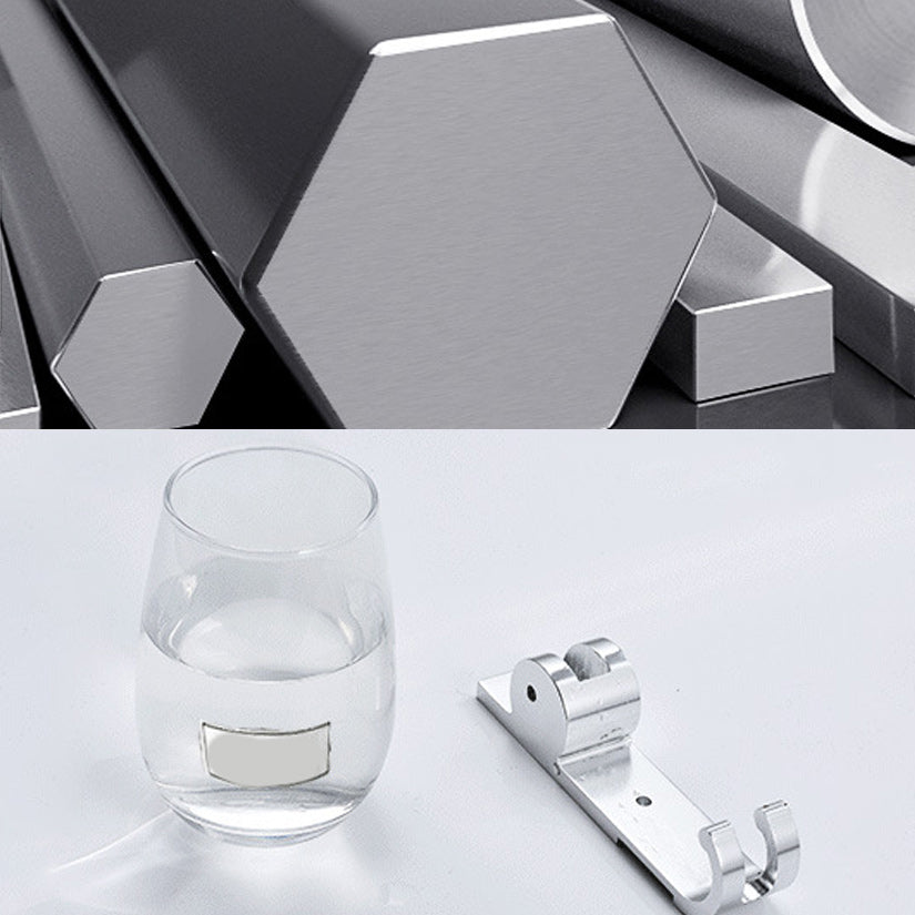 Frendorf | Traditionelles Badregal Badezimmer Accessoires Hardware Set Edelstahl Badezimmer Set