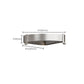 Frendorf | Traditionelles Badregal Badezimmer Accessoires Hardware Set Edelstahl Badezimmer Set