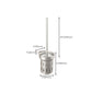Frendorf | Traditionelles Badregal Badezimmer Accessoires Hardware Set Edelstahl Badezimmer Set