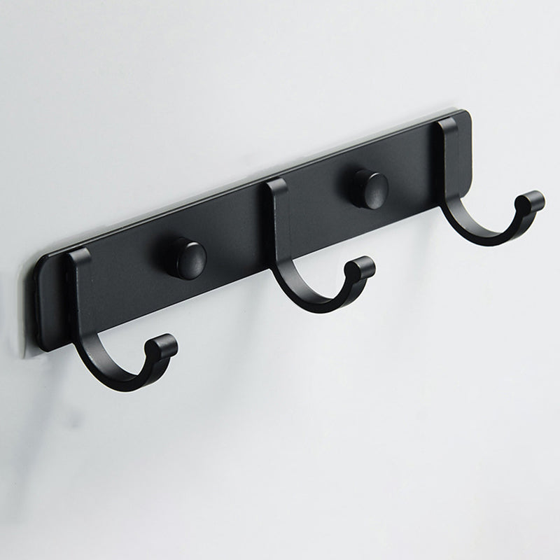 Frendorf | Modernes Badezimmer Zubehör Set Silber/Schwarz Badezimmer Accessoire Kit