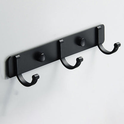 Frendorf | Modernes Badezimmer Zubehör Set Silber/Schwarz Badezimmer Accessoire Kit