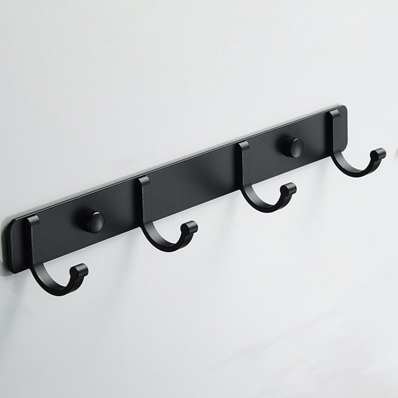 Frendorf | Modernes Badezimmer Zubehör Set Silber/Schwarz Badezimmer Accessoire Kit