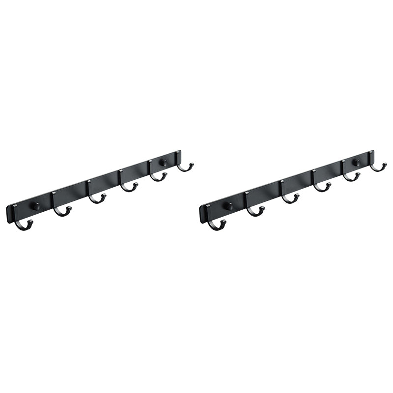 Frendorf | Modernes Badezimmer Zubehör Set Silber/Schwarz Badezimmer Accessoire Kit