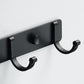 Frendorf | Modernes Badezimmer Zubehör Set Silber/Schwarz Badezimmer Accessoire Kit