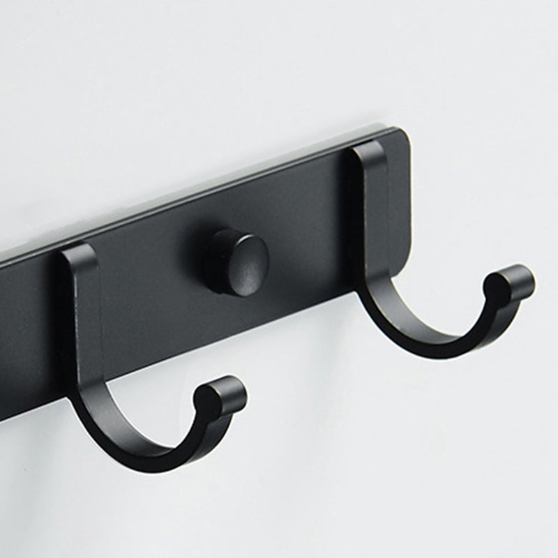 Frendorf | Modernes Badezimmer Zubehör Set Silber/Schwarz Badezimmer Accessoire Kit