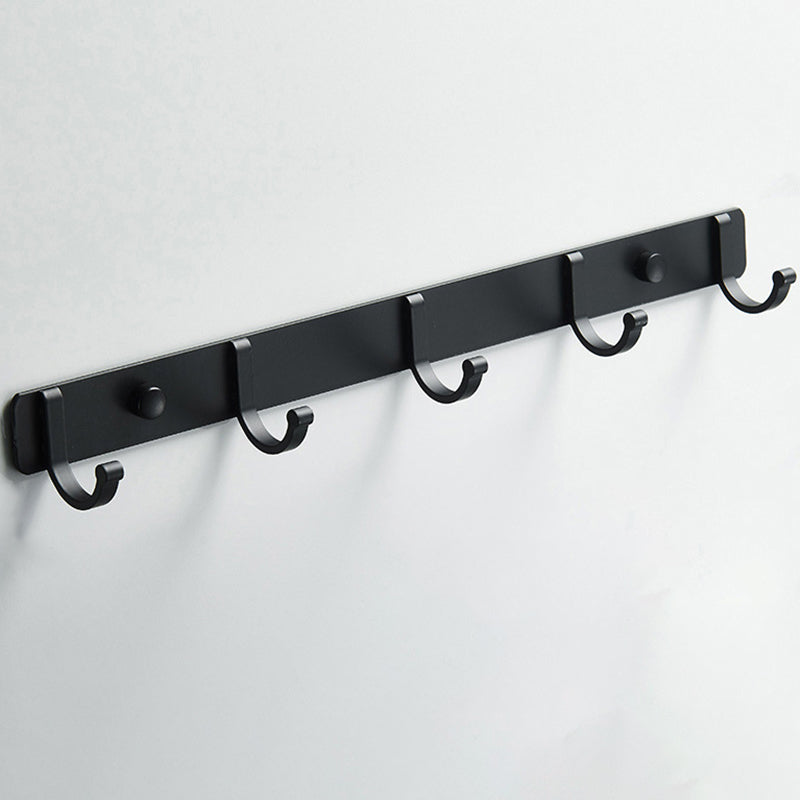 Frendorf | Modernes Badezimmer Zubehör Set Silber/Schwarz Badezimmer Accessoire Kit