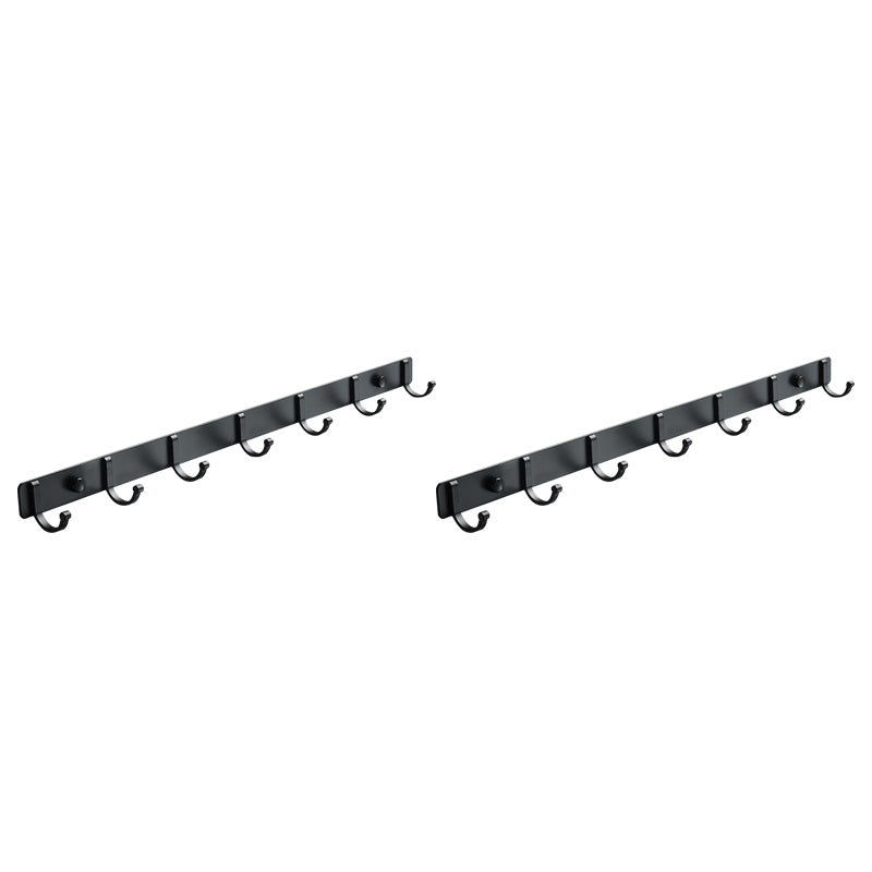 Frendorf | Modernes Badezimmer Zubehör Set Silber/Schwarz Badezimmer Accessoire Kit