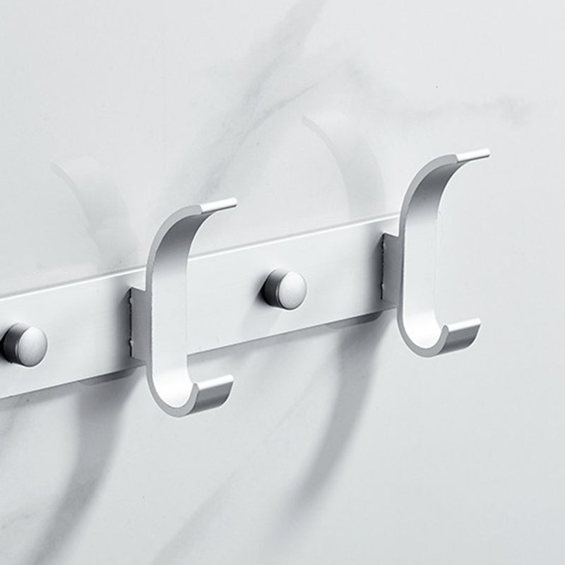 Frendorf | Modernes Badezimmer Zubehör Set Silber/Schwarz Badezimmer Accessoire Kit