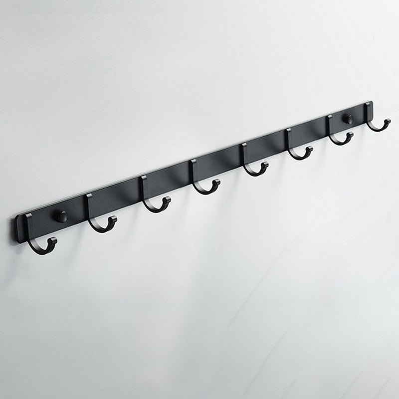 Frendorf | Modernes Badezimmer Zubehör Set Silber/Schwarz Badezimmer Accessoire Kit