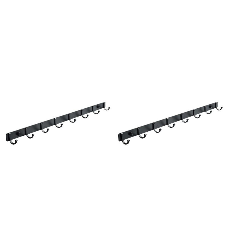 Frendorf | Modernes Badezimmer Zubehör Set Silber/Schwarz Badezimmer Accessoire Kit