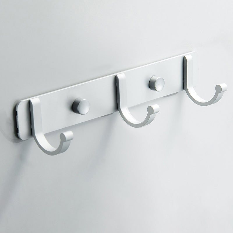 Frendorf | Modernes Badezimmer Zubehör Set Silber/Schwarz Badezimmer Accessoire Kit