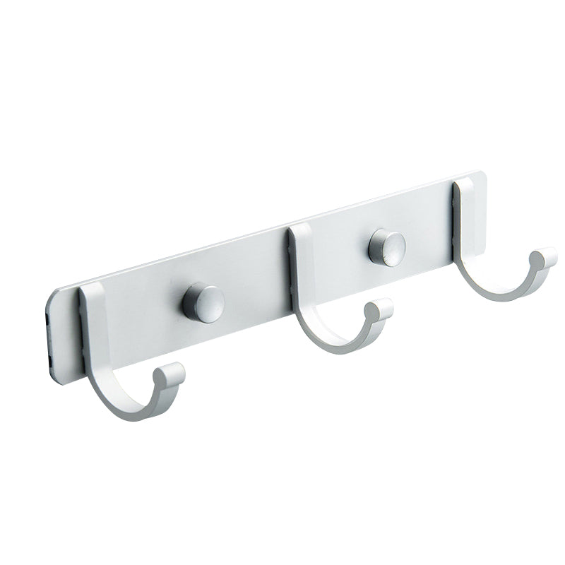 Frendorf | Modernes Badezimmer Zubehör Set Silber/Schwarz Badezimmer Accessoire Kit