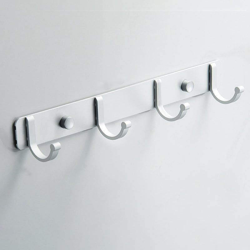 Frendorf | Modernes Badezimmer Zubehör Set Silber/Schwarz Badezimmer Accessoire Kit