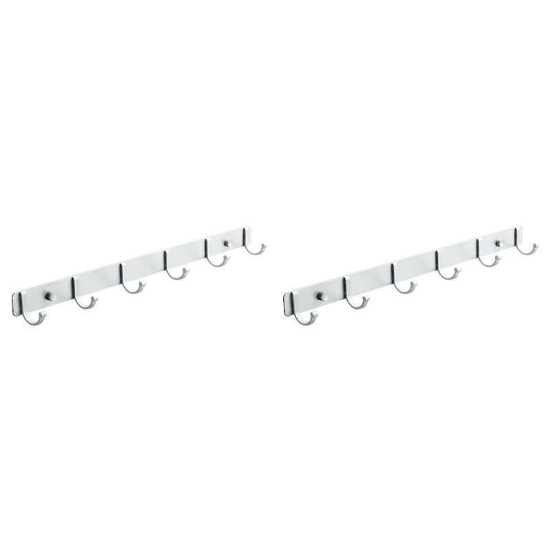 Frendorf | Modernes Badezimmer Zubehör Set Silber/Schwarz Badezimmer Accessoire Kit