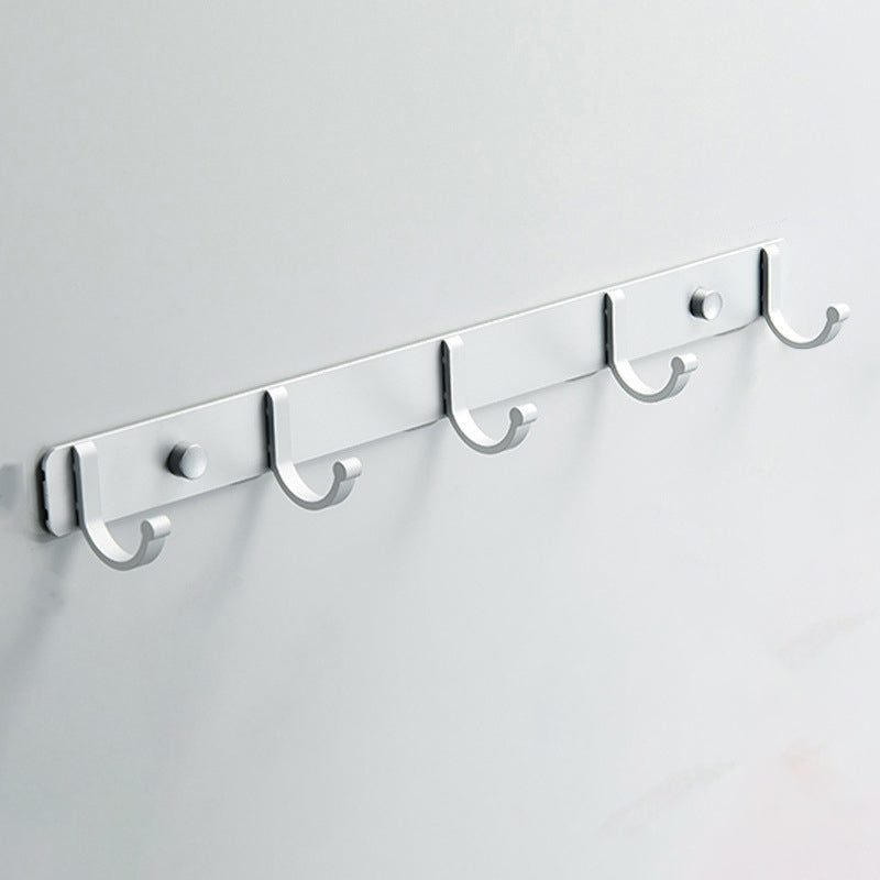 Frendorf | Modernes Badezimmer Zubehör Set Silber/Schwarz Badezimmer Accessoire Kit