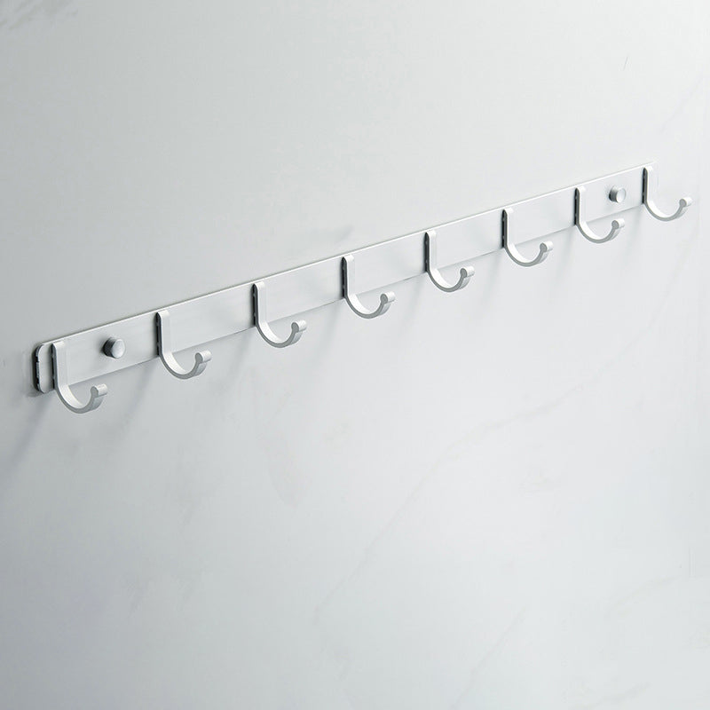 Frendorf | Modernes Badezimmer Zubehör Set Silber/Schwarz Badezimmer Accessoire Kit